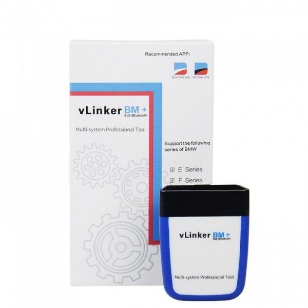 Автосканер Vgate vLinker BM+ Bluetooth 4.0 для Bimmer Code/Bimmer Link Android/iOS/Windows 213 фото