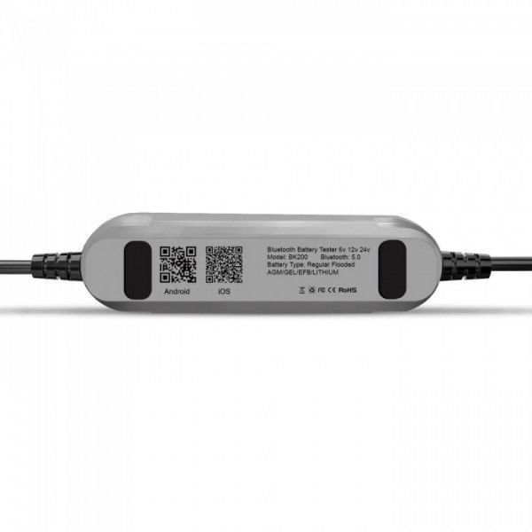 Тестер аккумулятора Konnwei BK200 6/12/24В Автомобильный Bluetooth 287 фото