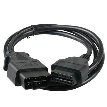 Кабель подовжувач OBD2 16-pin obd2 16 pin в obd2 16 pin - довжина 1,5м 89 фото