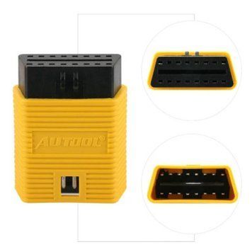 AUTOOL - OBD2 подовжувач 5 см для підключення адаптерів GOLO, EasyDiag, ELM327 91 фото