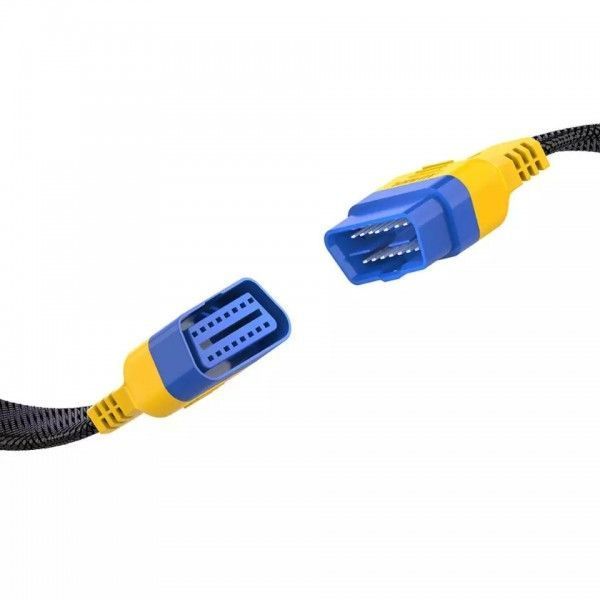 Кабель подовжувач OBD2 AUTOOL 30см для підключення адаптерів GOLO, EasyDiag, ELM327 94 фото