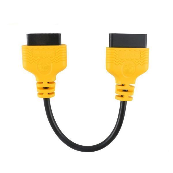 Кабель подовжувач OBD2 AUTOOL 30см для підключення адаптерів GOLO, EasyDiag, ELM327 95 фото
