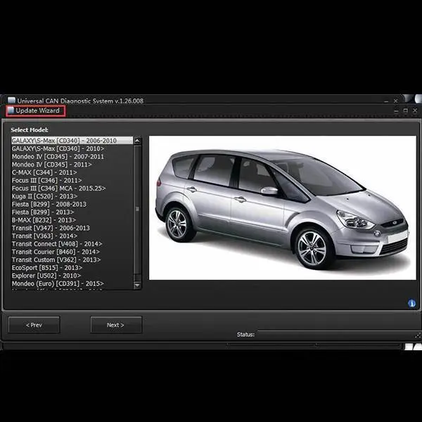 Діагностичний сканер UCDS PRO+ OBD2 FOCOM для Ford 50 фото