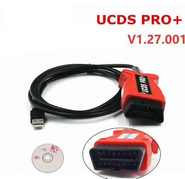 Діагностичний сканер UCDS PRO+ OBD2 FOCOM для Ford 50 фото