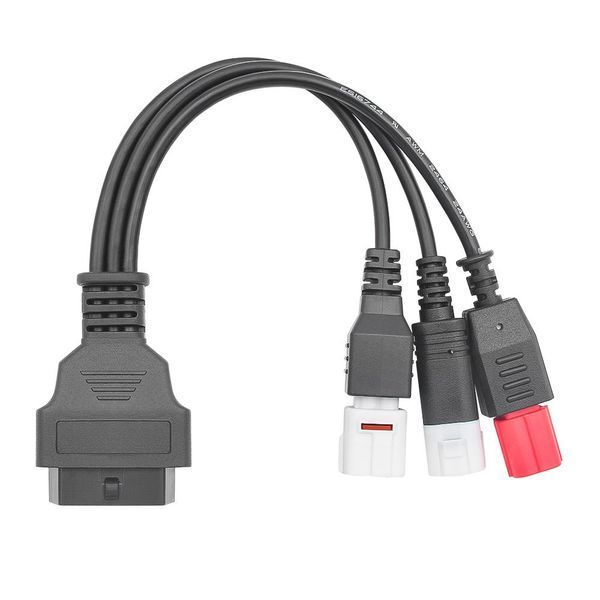 Перехідник YAMAHA 3- 4 pin + honda 6 pin універсальний адаптор 16Pin OBD2 OBDII 277 фото