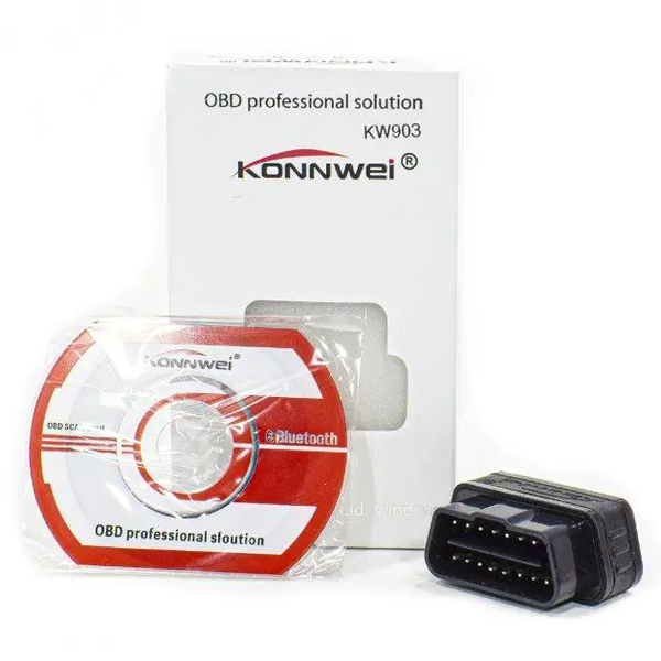 Диагностический сканер Konnwei KW903 Bluetooth 3.0 OBD2 для Android Pic18f25k80 210 фото