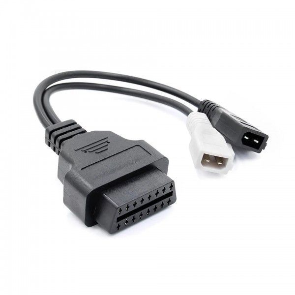 Перехідник OBD2 VAG AUDI 2x2pin для підключення діагностики до авто 77 фото