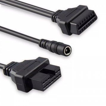 Перехідник OBD2 Mitsubishi 12 pin для підключення діагностики до авто Mitsubishi (12pin - 16pin) 58 фото
