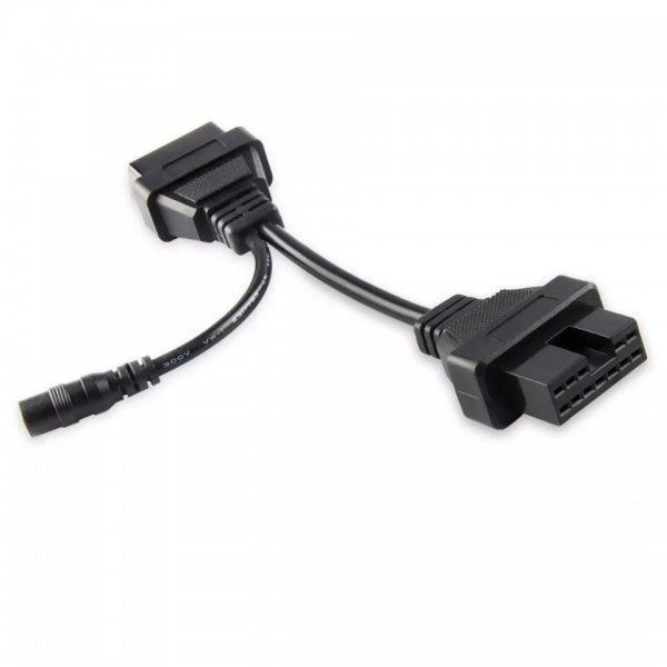 Перехідник OBD2 Mitsubishi 12 pin для підключення діагностики до авто Mitsubishi (12pin - 16pin) 58 фото