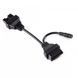 Перехідник OBD2 Mitsubishi 12 pin для підключення діагностики до авто Mitsubishi (12pin - 16pin) 58 фото 4