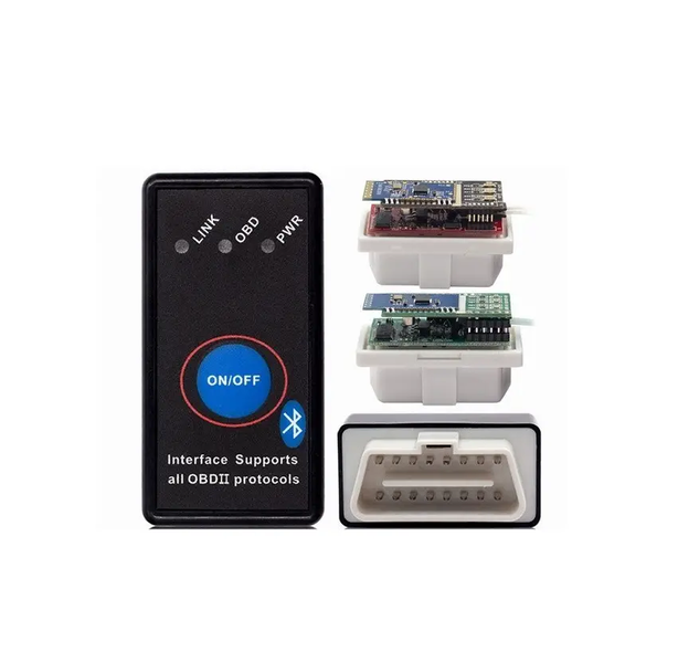Універсальний діагностичний сканер OBD2 ELM327 V1.5 mini Bluetooth з кнопкою ON/OFF pic18f25k80 Версія 1.5 111 фото