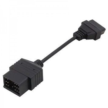 Переходник OBD2 Toyota 17 pin для подключения диагностики к авто Toyota (17pin - 16pin) 63 фото