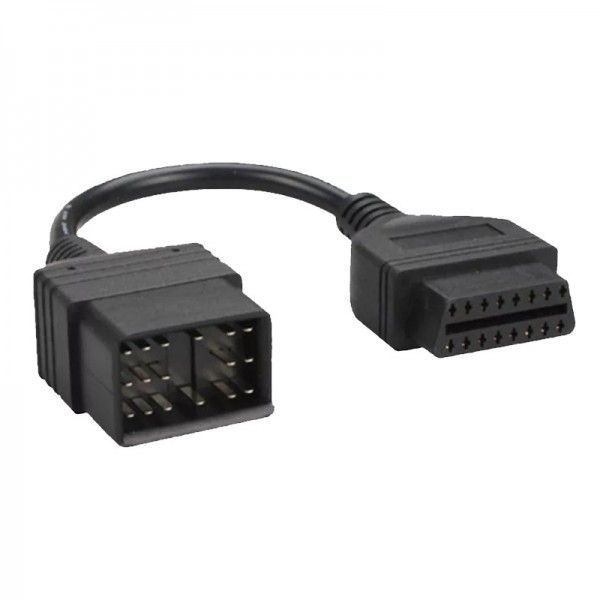 Перехідник OBD2 Toyota 17 pin для підключення діагностики до авто Toyota (17pin - 16pin) 63 фото