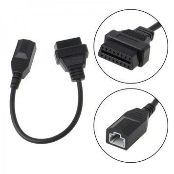 Переходник OBD2 Honda 3 pin для подключения диагностики к автомобилю Honda (3pin - 16pin) 66 фото