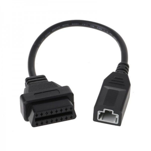 Перехідник OBD2 Honda 3 pin для підключення діагностики до авто Honda (3pin - 16pin) 66 фото