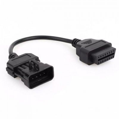Перехідник OBD2 Opel 10 pin для підключення діагностики до авто Opel (10pin - 16pin) 71 фото