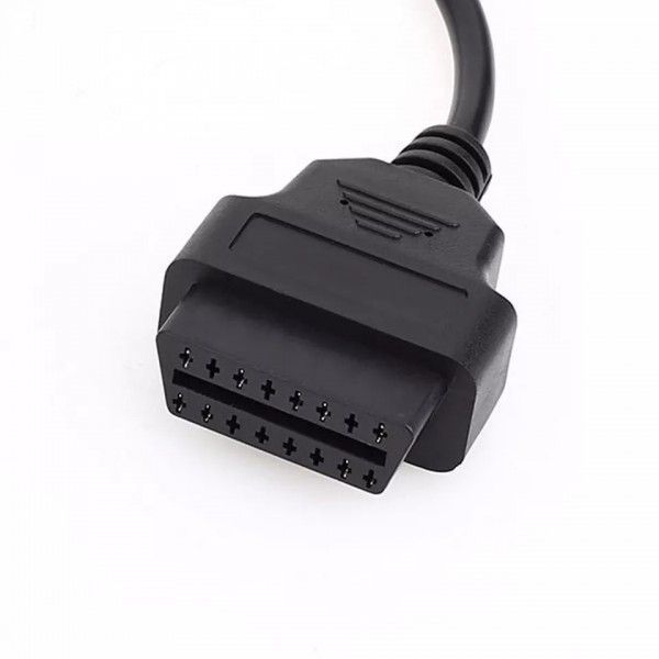 Перехідник OBD2 Opel 10 pin для підключення діагностики до авто Opel (10pin - 16pin) 71 фото