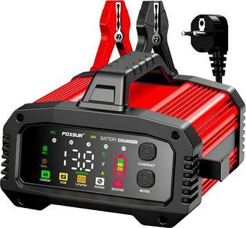 FOXSUR (12V/25A-24V/15A) FPT-250 - імпульсний зарядний пристрій, десульфатор, бустер 298 фото