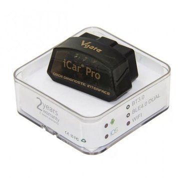 Діагностичний OBD2 сканер Vgate iCar Pro ELM327 Wi-Fi, сумісний з Android, IOS 239 фото