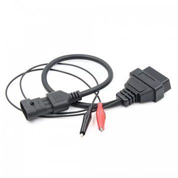 Перехідник OBD2 FIAT, Alfa Romeo, LANCIA, Chery 3 pin для підключення діагностики до авто (3pin - 16pin) 72 фото