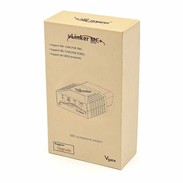 Автосканер VGate vLinker MC+ Bluetooth 4.0 BLE (аналог OBDLink MX+) для работы с BimmerCode, Forscan, ALfa Obd 204 фото
