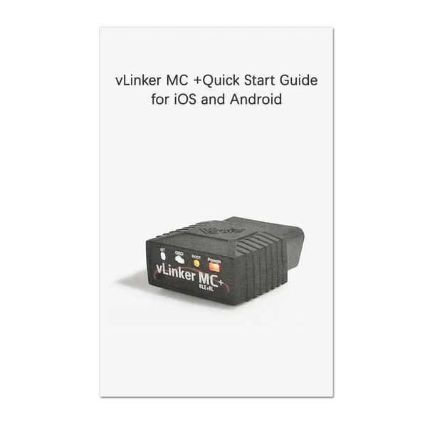 Автосканер VGate vLinker MC+ Bluetooth 4.0 BLE (аналог OBDLink MX+) для работы с BimmerCode, Forscan, ALfa Obd 204 фото