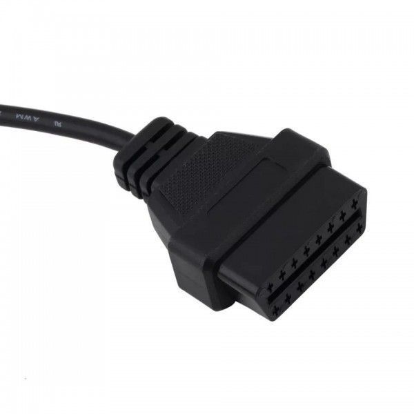 Перехідник OBD2 BMW 20 pin для підключення діагностики до авто BMW (20pin - 16pin) Повна розпіновка 82 фото