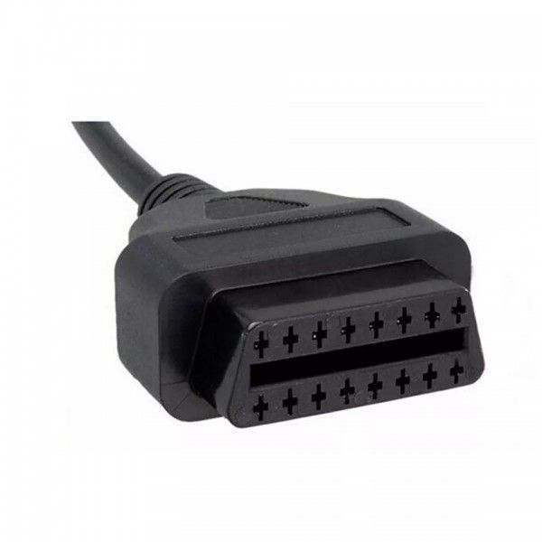 Перехідник OBD2 Mercedes Benz Sprinter, VW LT 14 pin для підключення діагностики до авто MB Sprinter, VW LT (14pin - 16pin) Повна розпіновка 83 фото