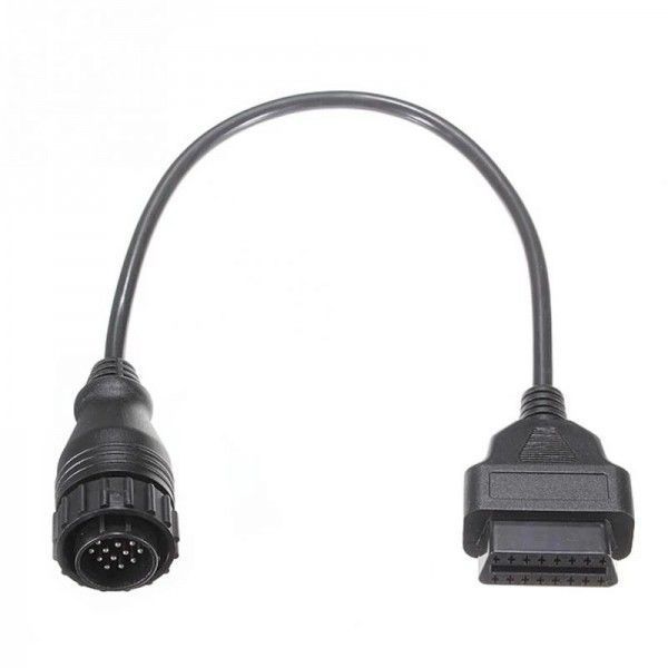 Перехідник OBD2 Mercedes Benz Sprinter, VW LT 14 pin для підключення діагностики до авто MB Sprinter, VW LT (14pin - 16pin) Повна розпіновка 83 фото