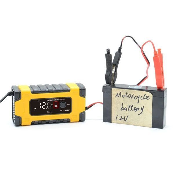 FOXSUR (12V/10A-24V/5A) FBC122410E - імпульсний зарядний пристрій, десульфатор 256 фото