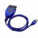 Сканер USB KKL K-Line адаптер VAG-COM 409.1 FTDI chip 117 фото 5